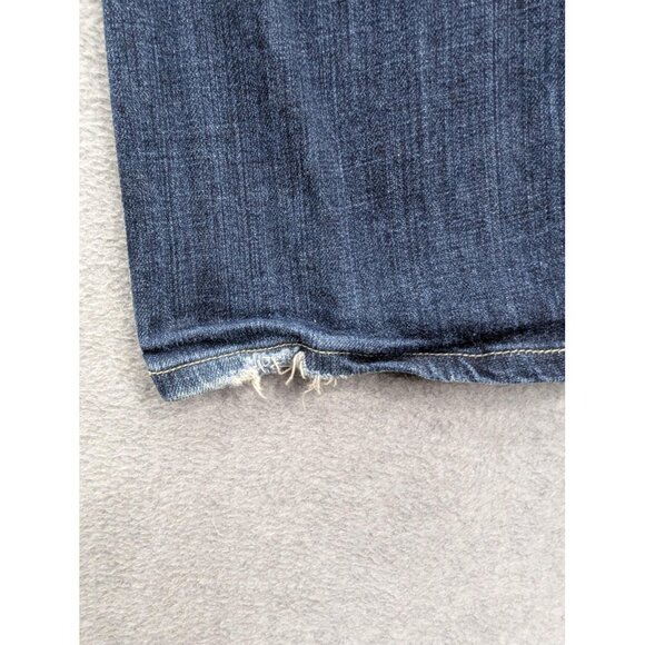 Vigoss Jeans Womens 9 Blue Bootcut Stretch Denim Five Pocket Mid Wash P1536J - Picture 14 of 16